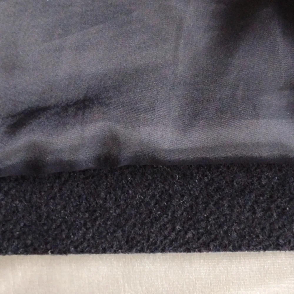 EUC 23ku Merino Wool Cashmere Single Button Hooded Coat Japan 36 S 6 Dark Navy - Picture 11 of 11